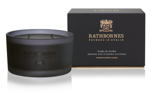Rathbornes Luxury Dublin Dusk 4 Wick Candle
