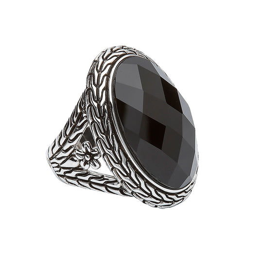 Fadō Jewelry Large Aran Onyx Ring