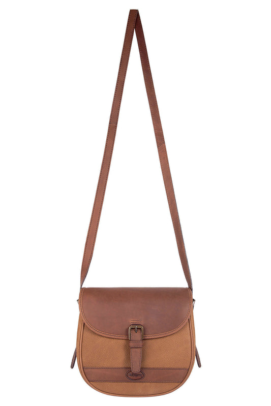 Clara Leather Saddle Handbag