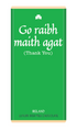 Sweet Living Irish Chocolate Go Raibh Maith Agat