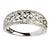 ShanOre 14k White Gold Ladies Celtic Knot Diamond Ring