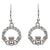 ShanOre SS Swarovski Claddagh Drop Earrings