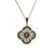 Keith Jack Sterling Silver Brown CZ Reversible Pendant