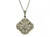 Keith Jack Sterling Silver Brown CZ Reversible Pendant