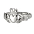 Solvar Ladies Traditional Claddagh Ring in Sterling Silver S2271