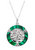 ShanOre Malachite Tree of Life Script Necklace