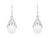 ShanOre Sterling Silver Trinity with Pearl/CZ Drop Earrings