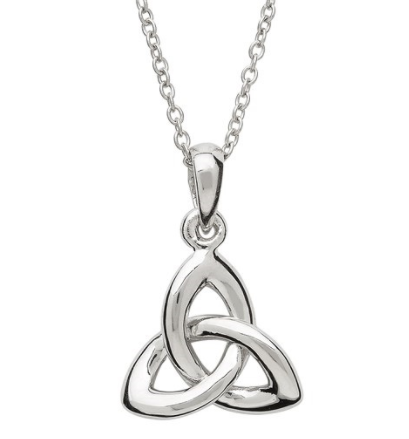 ShanOre Sterling Silver Trinity Knot Necklace